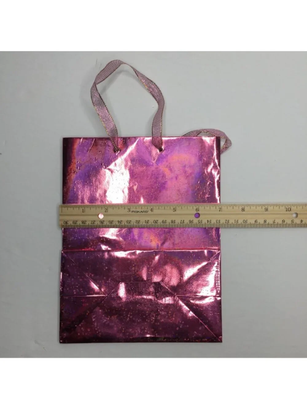 Gift Bags Set 3 Pink Purple Metallic Pink Handles All Occasion Various Sizes